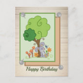 Hase unterm Baum Briefkaart (Voorkant)