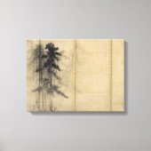 Hasegawa Tōhaku Pine Trees Canvas Afdruk (Voorkant)