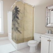 Hasegawa Tōhaku Pine Trees Douchegordijn (In situ)