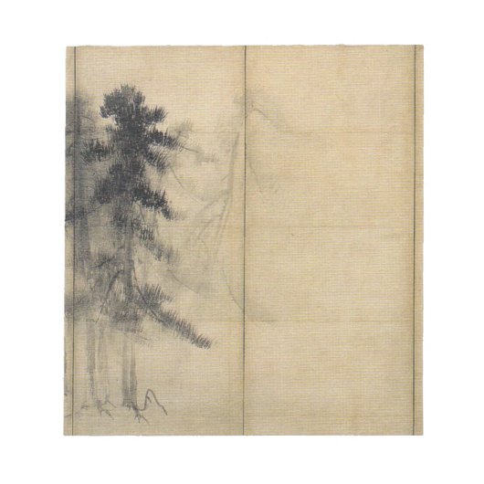 Hasegawa Tōhaku Pine Trees Notitieblok (Voorkant)