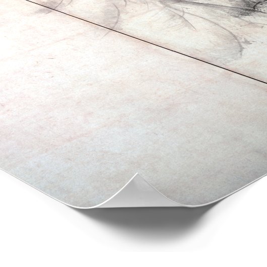 Hasegawa Tōhaku Pine Trees Poster (Hoek)