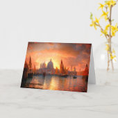 Haseltine's Santa Maria della Salute, Zonsondergan Kaart (Gele Bloem)