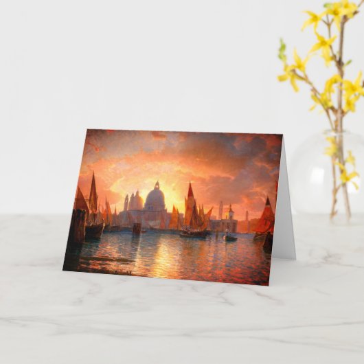 Haseltine's Santa Maria della Salute, Zonsondergan Kaart (Gele Bloem)