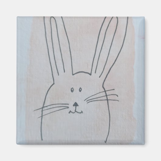 Hasen Magneet (Voorkant)