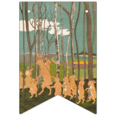 Hasenkinder Babydusche Wimplekatte Vlaggetjes (Tweede vlag)