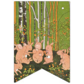 Hasenkinder Babydusche Wimplekatte Vlaggetjes (Eerste vlag)