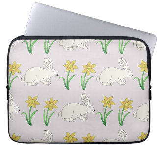 Hasenmuster Laptop Sleeve