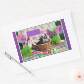 Hasenpfeffer? Rechthoekige Sticker (Envelop)