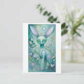 Hasenrehkatze - Tiere zum liebhaben Briefkaart (Staand voorkant)