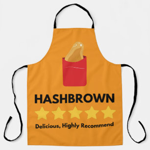 Hash Brown Fastfood-liefhebber Schort