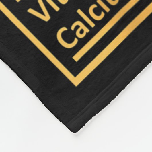 Hash Browns Nutrition Thanksgiving Food Facts Xmas Fleece Deken (Hoek)