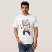 Hashibira chibi Inosuke T-shirt (Voorkant volledig)