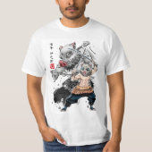 Hashibira Inosuke Art T-shirt (Voorkant)