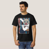 Hashibira Inosuke draw cartoon T-shirt (Voorkant volledig)