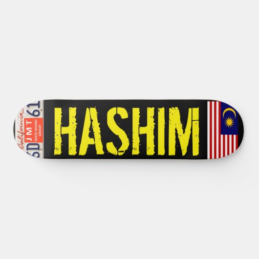 HASHIM PRO SKATEBOARD JMT USA Skateboard (Horizontaal)