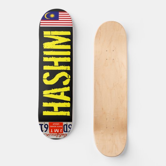 HASHIM PRO SKATEBOARD JMT USA Skateboard (Voorkant)