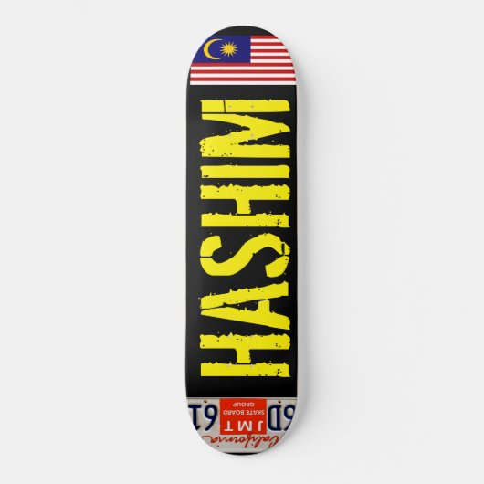 HASHIM PRO SKATEBOARD JMT USA Skateboard (Voorkant)