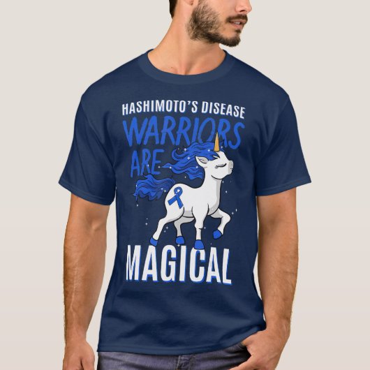 Hashimotos Chronic Lymphocytic Unicorn T-shirt (Voorkant)
