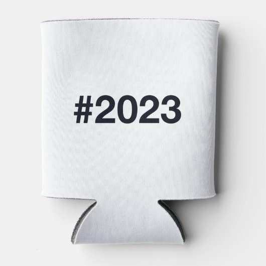 Hashtag 2023 blikjeskoeler (Voorkant)