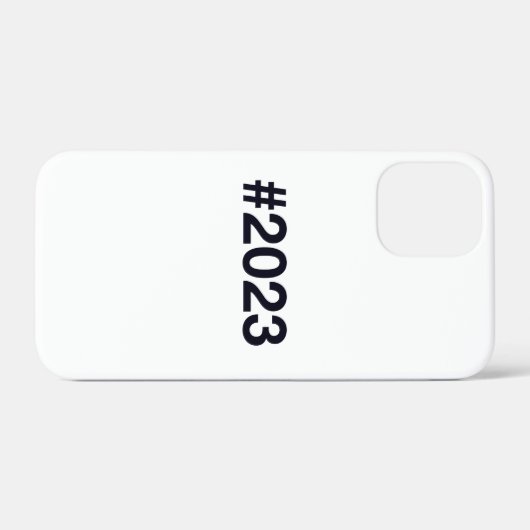 Hashtag 2023 Case-Mate iPhone case (Achterkant (horizontaal))