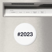 Hashtag 2023 magneet (Insitu (Vaatwasser))