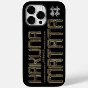 Hashtag 3D Hakuna Matata Prachtige verbluffende te Case-Mate iPhone 14 Pro Max Hoesje