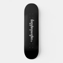 Hashtag Aangepast Zwart Schrift Modern Minimaal St