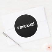 HASHTAG ASEKSUEEL RONDE STICKER (Envelop)