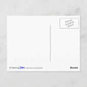 Hashtag blauwe zwemmers leuk aquaholic briefkaart (Achterkant)