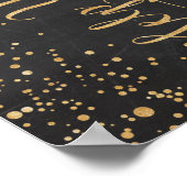 Hashtag bruiloft poster (Hoek)