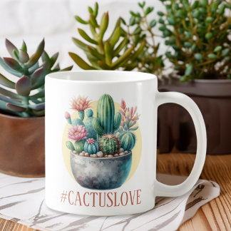 Hashtag Cactuslove Koffiemok