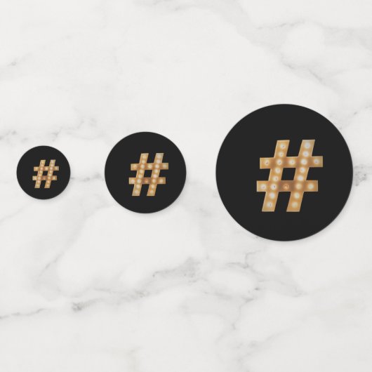 Hashtag Confetti (Voorkanten)