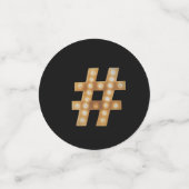 Hashtag Confetti (Kleine voorkant)