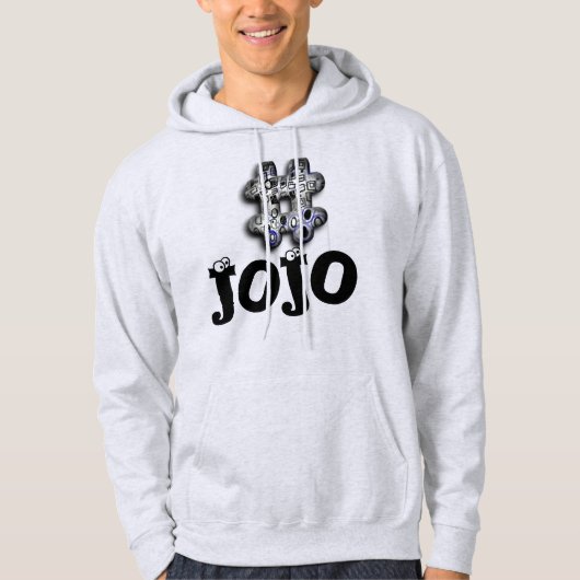 Hashtag Cute Retro  Blue JoJo T-Shirts (Voorkant)