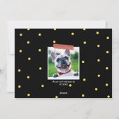 Hashtag-Feestdagen, Joy Merry Happy, drie foto Feestdagenkaart (Achterkant)