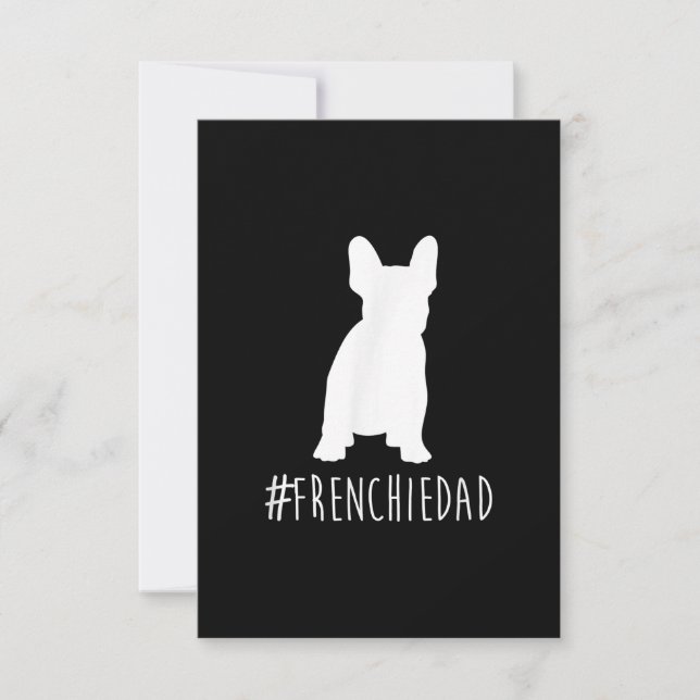 hashtag frans papa frans bulldog papa (Voorkant)