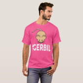 Hashtag Gerbil Funny Gerbil T-shirt (Voorkant volledig)