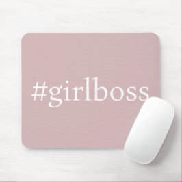 Hashtag Girl Boss Roze Muismat
