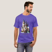 Hashtag Goals - Fairy Princess Fantasy Castle T-shirt (Voorkant volledig)