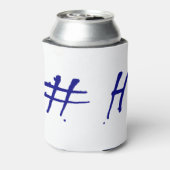 hashtag H Blikjeskoeler (Blikje Achterkant)