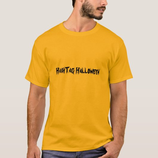 HashTag Halloween T-shirt (Voorkant)