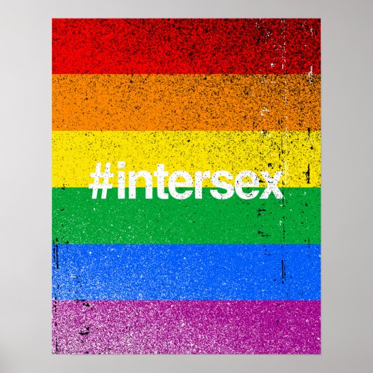 HASHTAG INTERSEX POSTER (Voorkant)