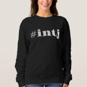 hashtag intj persoonlijkheidstrots trui (Voorkant)
