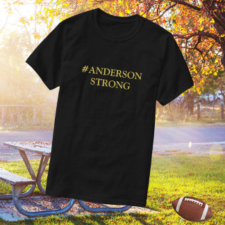 HASHTAG je familienaam STERRONG T-shirt