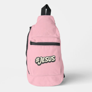 Hashtag - JESUS - Christelijk Sling Bag