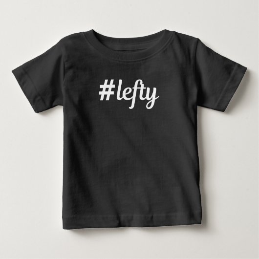 Hashtag Lefty left Hander's T-Shirt (Voorkant)