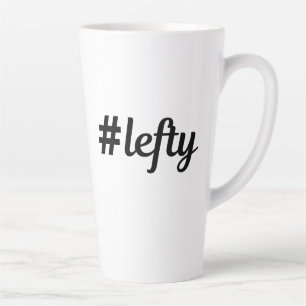 Hashtag Lefty left Hander's Two-Tone Coffee Mok