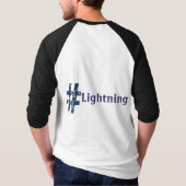 Hashtag Lightning T-shirt (Achterkant)