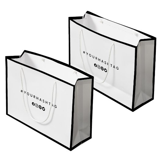 Hashtag | Modern sociaal bedrijfsleven Groot Cadeauzakje