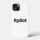 Hashtag PILOT Case-Mate iPhone Case (Achterkant)